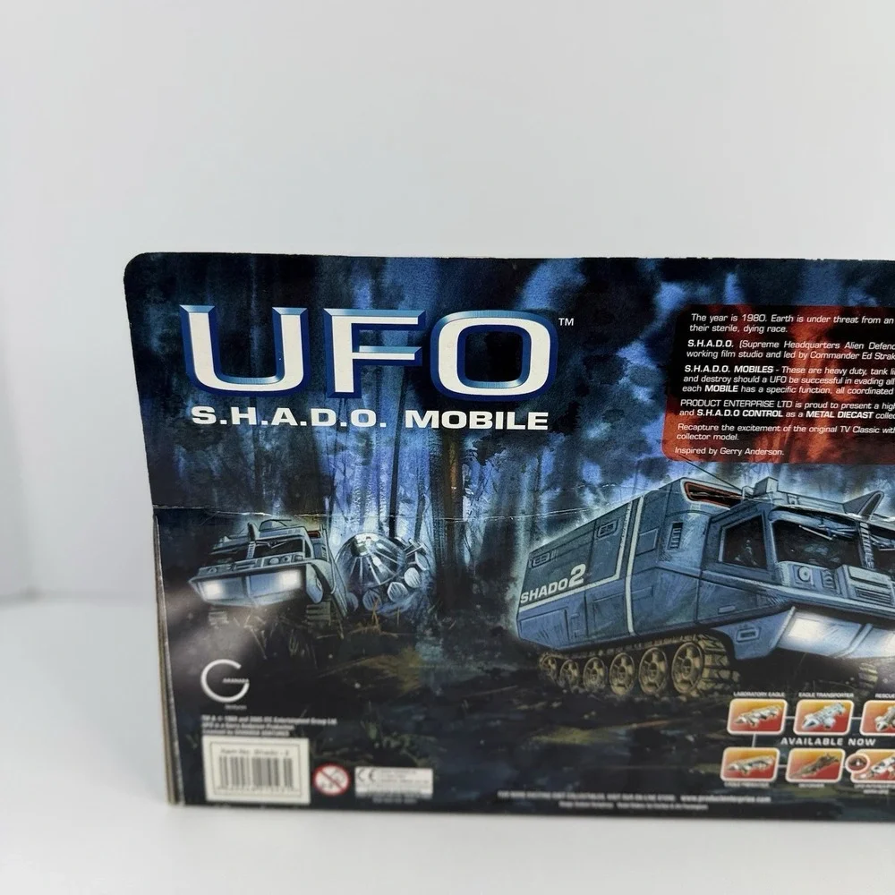 Gerry Anderson Diecast 1:48 UFO S.H.A.D.O 2 MOBILE Product Enterprise 2005
